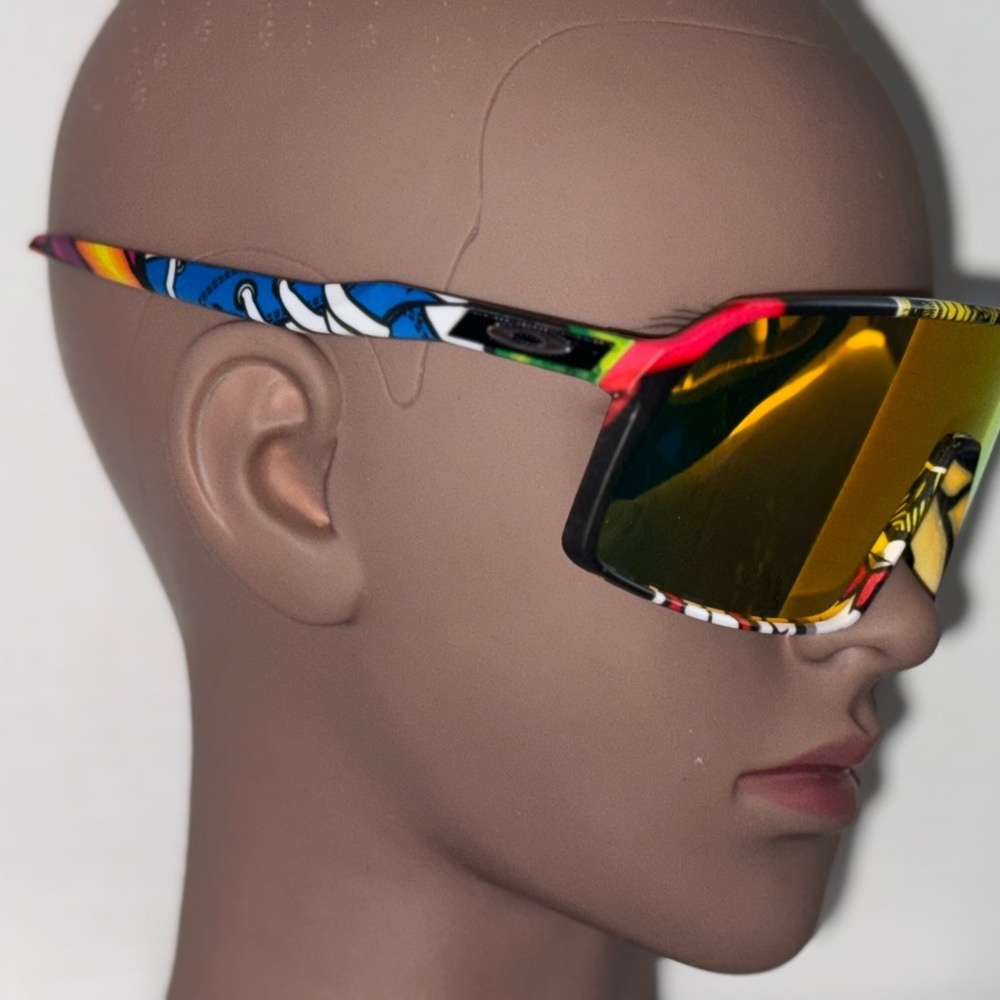 Oakley Red and Blue Performance Glasses
